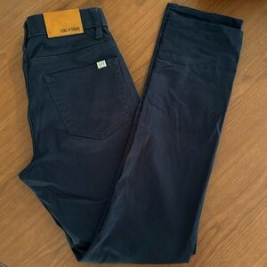 dark wash Line of Trade mens straightleg jeans